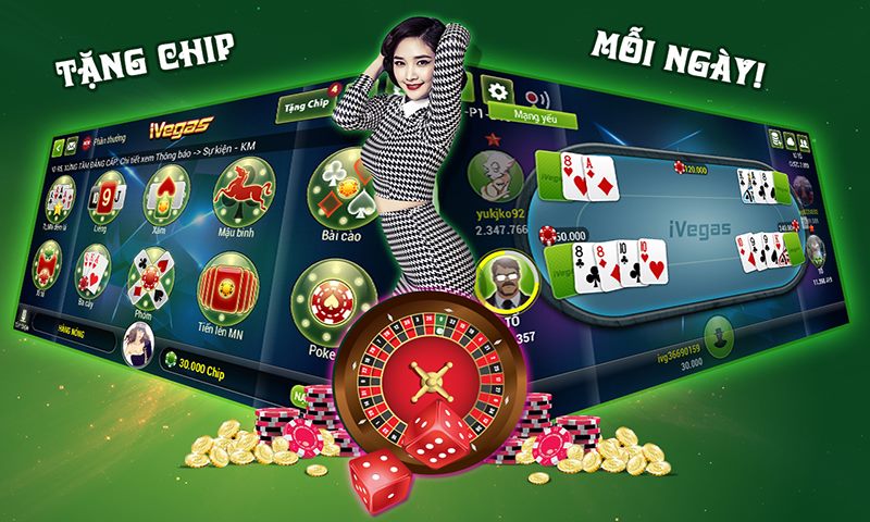 Kho tàng game với nhiều thể loại khi tải app VN68