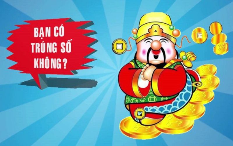 Xổ số thần tài số tiền cực dài